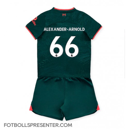 Liverpool Alexander-Arnold #66 Tredje tröja Barn 2022-23 Kortärmad (+ korta byxor)